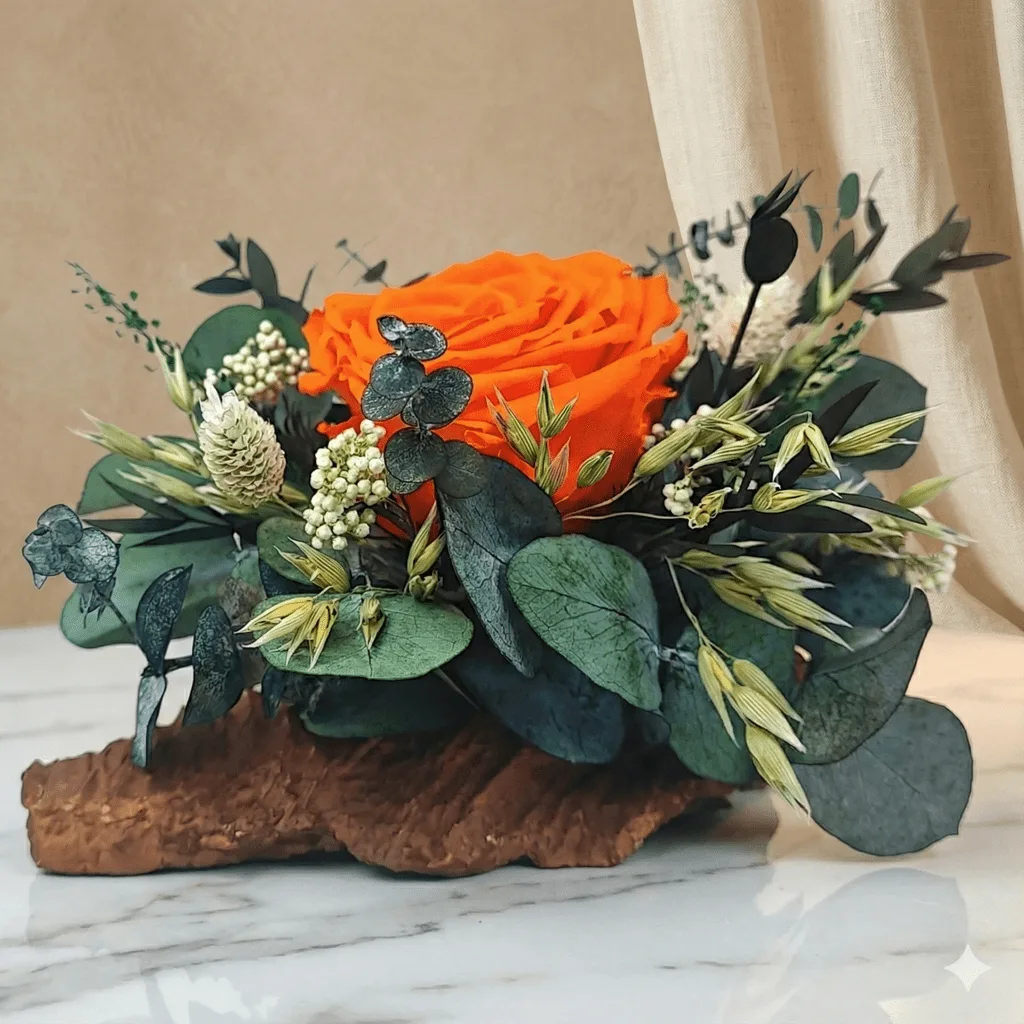 Centro de Flores Preservadas "Brillo"